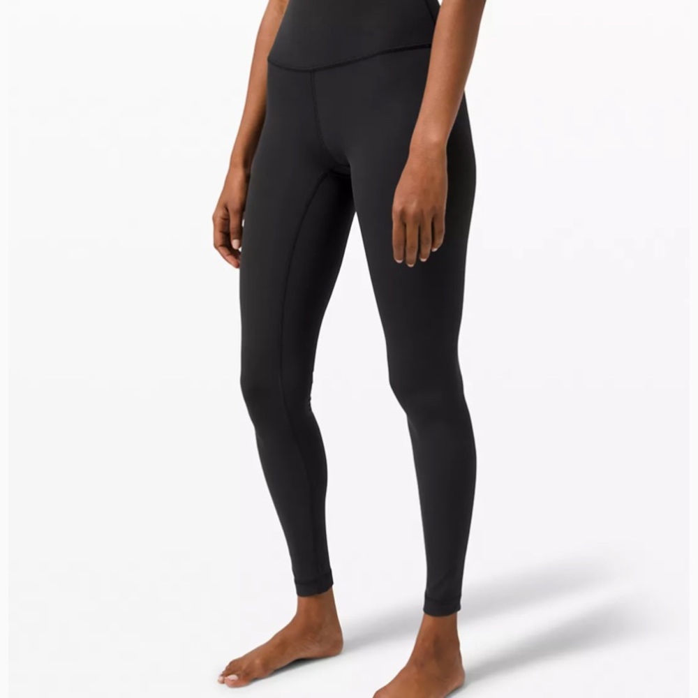 Lululemon wunder under luxtreme black leggings